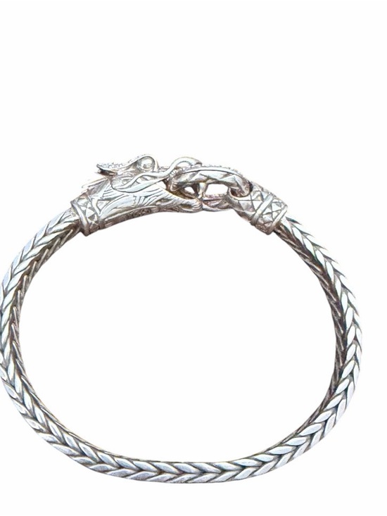 John Hardy Jewelry - John Hardy Sterling Silver Dragon Head Station Bracelet